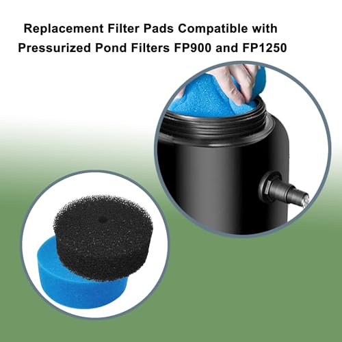 4 Pack de Almohadillas de Filtro para Estanque miniatura 3