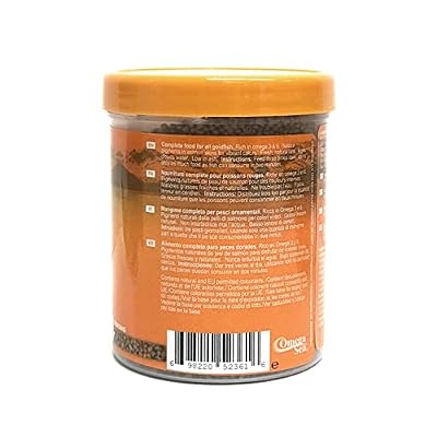 Omega One Goldfish Pellets, Sinking, 2mm Small Pellets, 4.2 oz