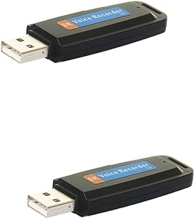 PartyKindom 2Pcs Gravador De Áudio Digital Gravador Portátil Mp3 Recoder Ditafone Digital Mp3 Gravador De Palestras Gravador De Áudio Portátil Caneta De Gravação De Número Shenzhen