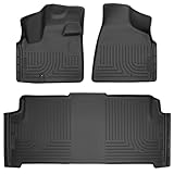 Husky Liners Weatherbeater Floor Mats | Fits 2008-2020 Dodge Grand Caravan | Front & 2nd Row, 3-pc