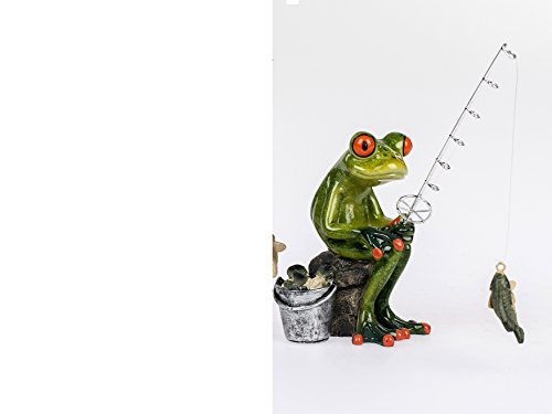 Formano 1 Frosch Angler sitzend