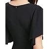 ROMWE Women's Stretchy A Line Swing Flared Skater Cocktail Party Dress Black XL