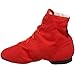 Sansha Soho Lace-Up Jazz Shoe,Red,10 M US Women's/6 M US Men's