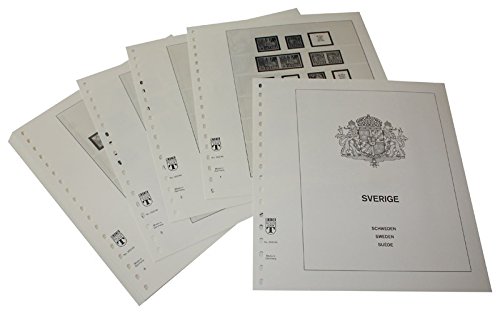 Feuilles pré-imprimées LINDNER Das Original Suède Année 1946-1963