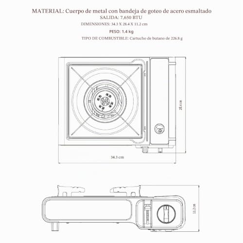 Comparativas de Gas butano para estufa portatil - cinco favoritos. 12 Imagen adicional