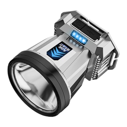 Linterna frontal LED recargable multifuncional con luz potente para correr 6