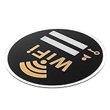 SOLUSTRE Acryl Wifi Wandtafel Praktisches Wandtattoo Wlan Passwort Schild Für Zuhause Hotel Zur Besucherinformation Robuste Acrylschild Dekoration