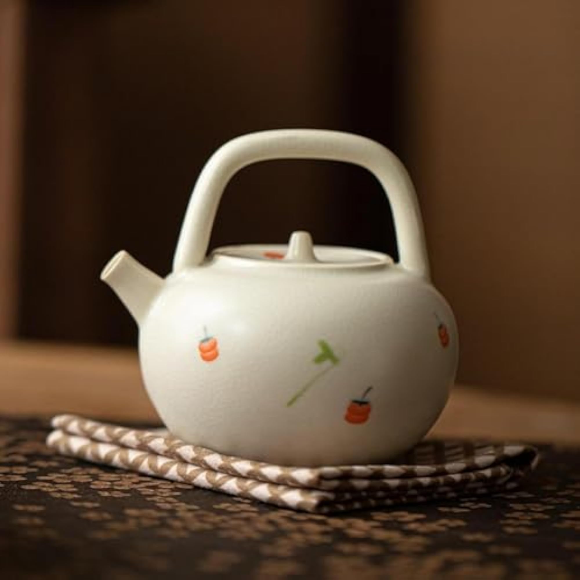 Ceramic Teapot for Loose Leaf Tea, Household Use