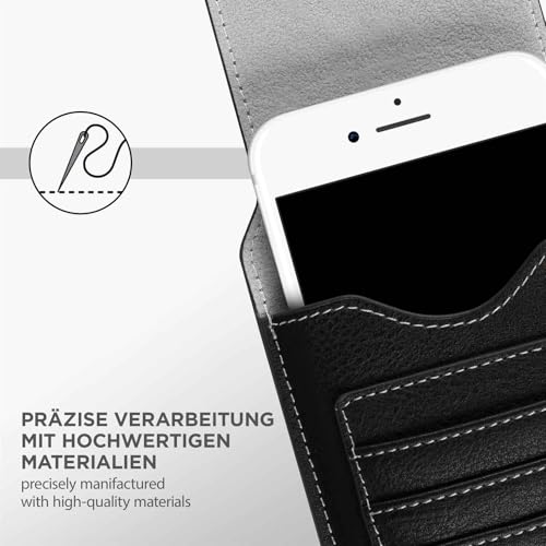 Pochette Google Pixel 9a avec compartiment cartes et fermeture aimant - 4