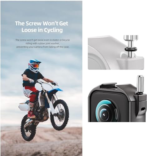 Image of Aluminium Protective Frame for Insta360 X3,Metal Durable Housing Cage with Cold Shoe Mount,Weight Only 45G (Insta360 X3 cage)