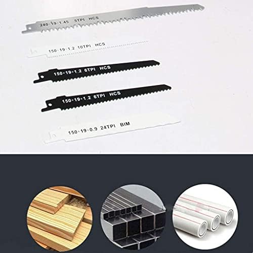 Bild 3 - Säbelsäge 900W Elektrischer Säbelsäge mit Säbelsägeblatt 5 Stück, Professional Reciprosäge 2800RPM Stichsäge für Holz Metall