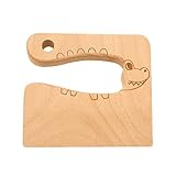 Entrenamiento de habilidad: cuchillo de madera Montessori especialmente diseñado para niños de 2 a 5 años, puede cocinar en la cocina con la madre desde la infancia para mejorar la cognición y la capacidad práctica.