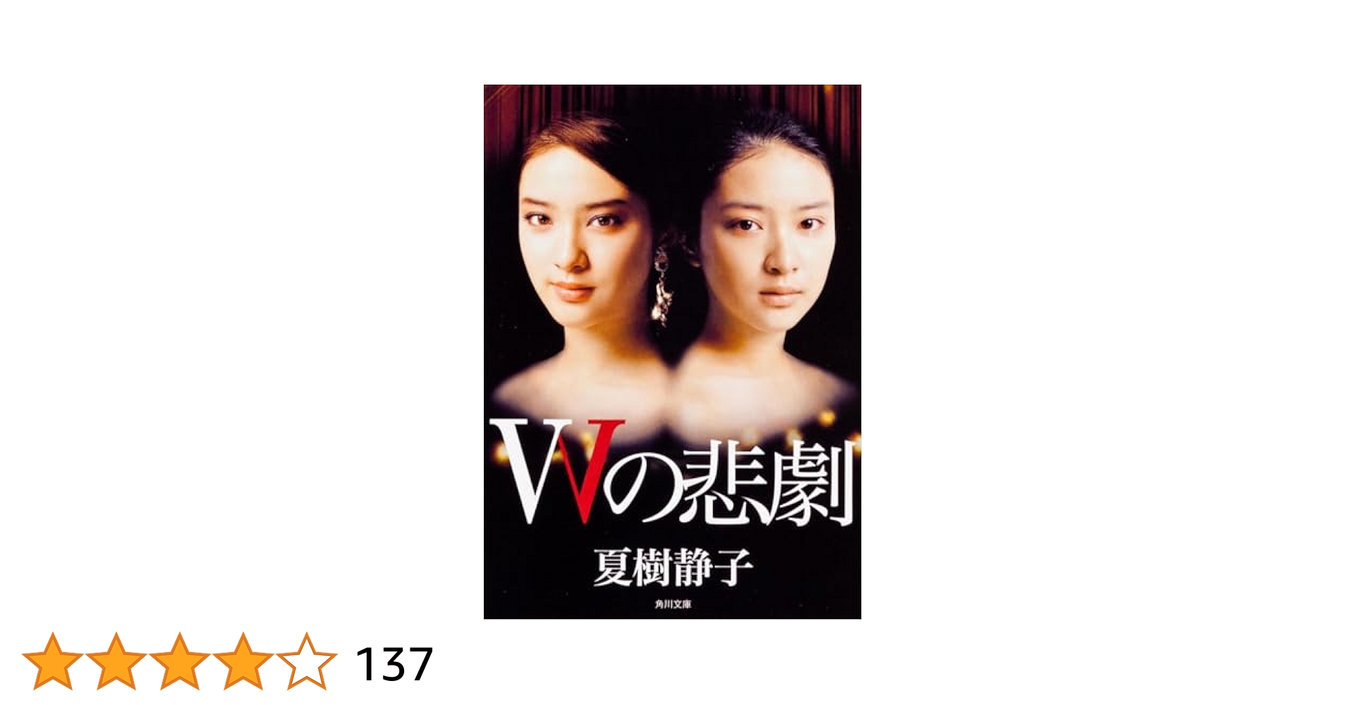 【中古】 Ｗの悲劇 長編推理小説/光文社/夏樹静子 61Ke0MM3s9L.jpg
