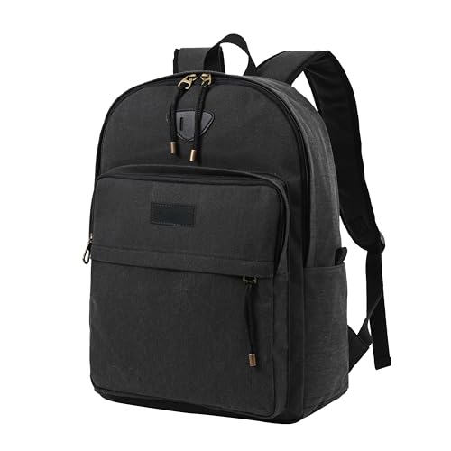 Mochila Em Lona Resistente Escolar Costas Média
