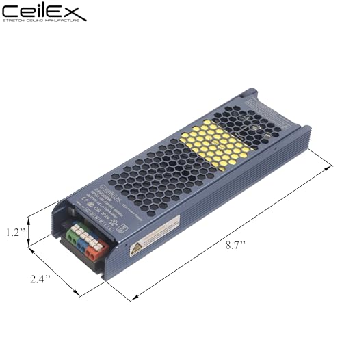 Image of LED Driver 24V 500W IP20 UL Listed, Transformer for LED Lights, LED Power Supply 100-130 VAC 50 /60Hz