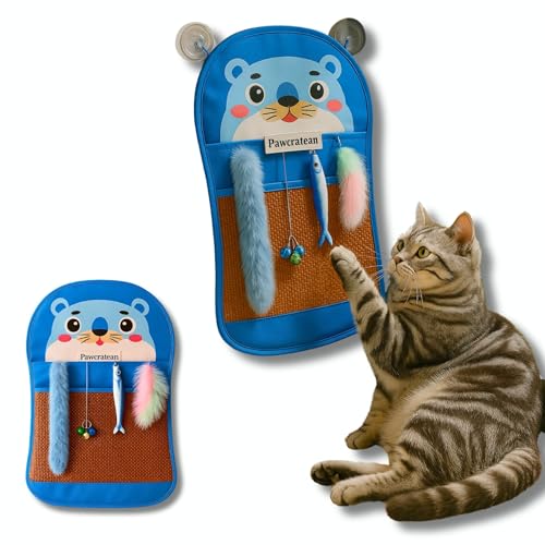Tapete para gato de fieltro suave con charms 27 pulgadas miniatura 1