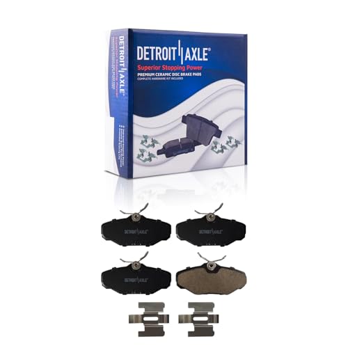 Image of Detroit Axle - Rear Brake Kit for 1993-2005 Ford Taurus Mercury Sable
