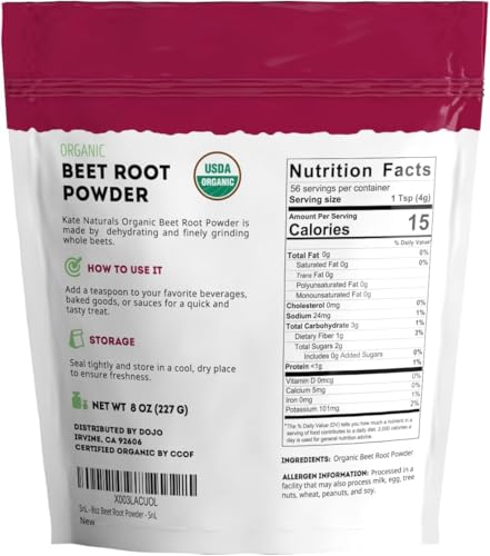 Kate Naturals Organic Beet Root Powder