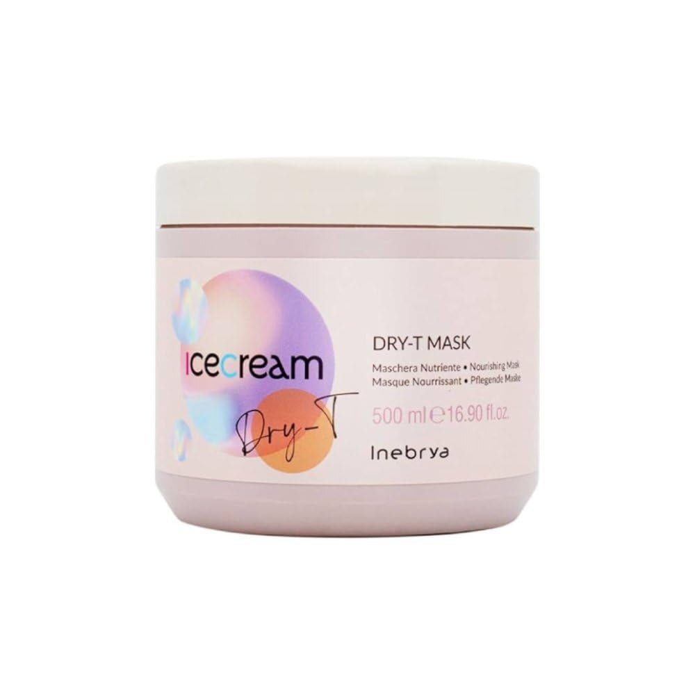 InebryaIce Cream Dry-T Mask - Maschera Nutriente 500ml