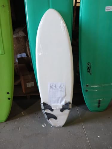 Prancha Surf Soft Board Mini Board 4'11 (Branca)
