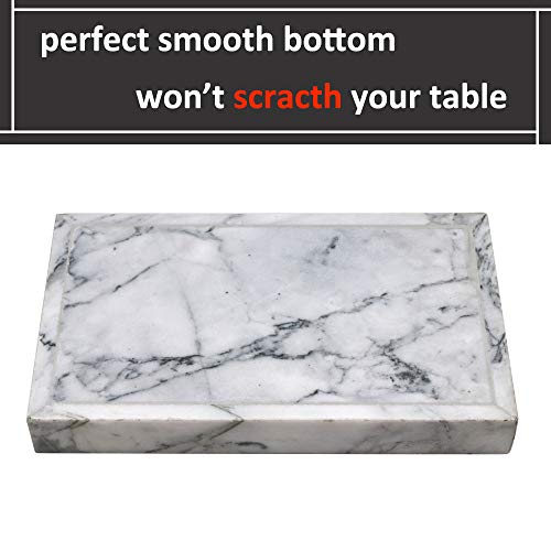 image for LUANT Marble Stone Decorative Tray for Counter, Vanity, Dresser, night