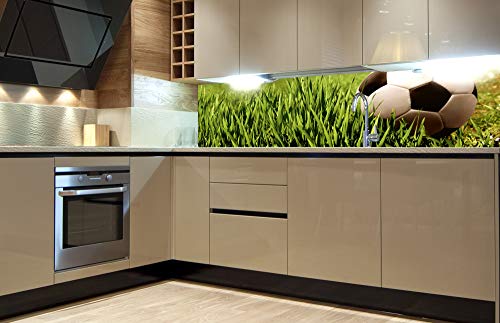 Preisvergleich Produktbild Dimex Küchenrückwand Folie selbstklebend FUßBALL / Klebefolie - Dekofolie - Spritzschutz für Küche / Made in EU - 180 cm x 60 cm