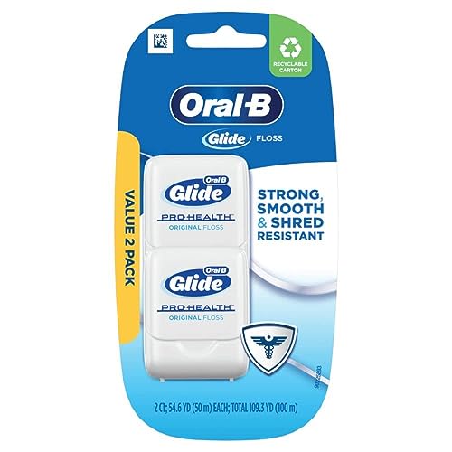 Oral-B Glide Pro-Health Original Floss Twin Pack 100 M, Packaging may vary