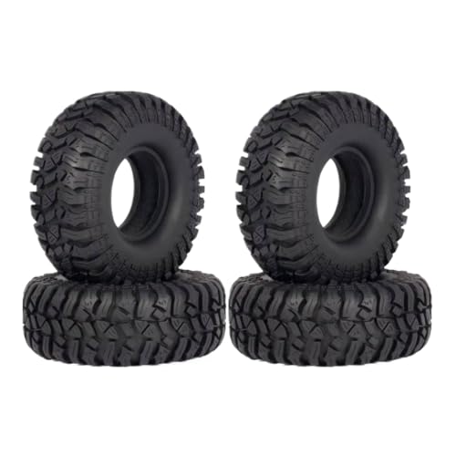 4PCS 114mm 1 9 1 10スケールのラバーロックタイヤGEN8 WRAITH RR10および同様のモデルと互換性