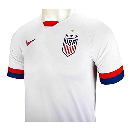 Nike Usa 2019 Youth Home Jersey (White, Youth X-Large) #TOP5