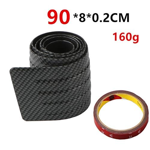 UProtect Film De Protection Seuil De Coffre Voiture Ensemble Complet Pour Audi Q7 2 (II) 4M I 2015-2025 Pare Choc Arriere - Film Carbone