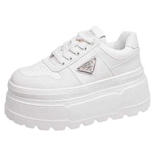 [FANGLI] Xj[J[  fB[X 8cmgAbv JWAV[Y ^C Ȃ _bhV[Y NbV y L EH[LO ʊw  ₷ FL2236(zCg,24.5cm)