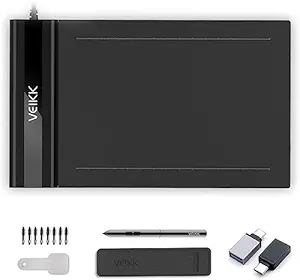 VEIKK S640 V2 Pen Tablet 6 x 4 Inch Graphic Drawing 