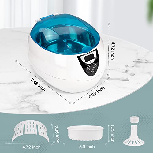 Pulitore Ultrasuoni,750ML Professionale Lavatrice