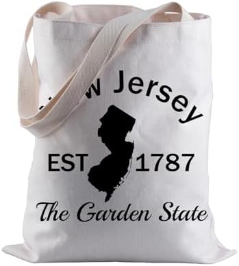 BLUPARK NJ State Tote Bag Independence Gift New
