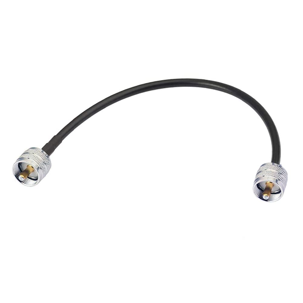 RedYutouRG58 cb Antenna cb Radio CB Coax Cable UHF PL259 Male to UHF PL259 Male (60cm)