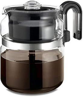 Stovetop Percolator Coffee Pot, Glass, 8 cup (40 oz) …