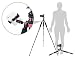Produktbild #jaworskyj Carbonstativ inkl. Kugelkopf & Gelenkarm Smartphone Halter - sehr stabil & leicht - Landschaftsfotografie, Reise, Wandern, Meer Stativ für alle DSLR DSLM Kameras