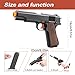 Toy Pistol with ejecting Shells,Realistic Soft Bullet Toy Gun Cheap Cool Stuff Stress Shot Fidget Toys Hand Guns Fake Prop Shooting Game for Adults Under 10 Dollars for Age 14 Years Old (red)