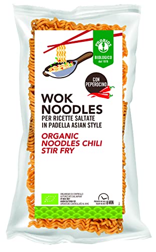 Probios Wok Noodles al Chili Bio - Confezione da 250g