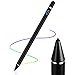 AICase Active Stylus Pen,Penna Capacitiva Attiva, Punta Fine(1.45mm) Active Stylus Stilo Universale per Qualsiasi Touch Screen,10 Ore Continue Work & 30 Giorni di Standby,Nero
