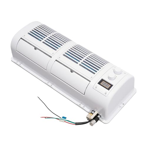 Dakluchkoeler, DC12V 200W autoluchtkoelerset, wandluchtkoelerventilator voor caravan, vrachtwagen, auto, camper, luchtkoeler