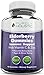 Elderberry Gummies, 90 Vegan Sambucus Elderberry Gummies with Added Vitamic C and Zinc, Immune Support Booster for Adults and Kids - Non GMO, Vegetarian & Gluten Free