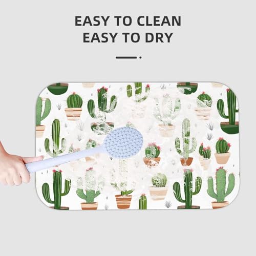 Tapis de salle de bain absorbant et antidérapant au séchage rapide pour baignoire