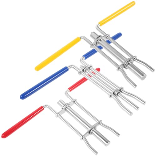 DEARMAMY Kit de Instalación de Sellos Hidráulicos para Vástagos de Pistón de Cilindros Hidráulicos, 3 Piezas, Herramienta Portátil Resistente para Reparación y Montaje en Automoción