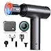arboleaf Pistola de Masaje Muscular Calor y frío, Massage Gun Profesional Pistola Masajeador Muscular Deep Tissue 6 Velocidades, 5 Cabezales de Masaje para Relajación de Masaje Muscular