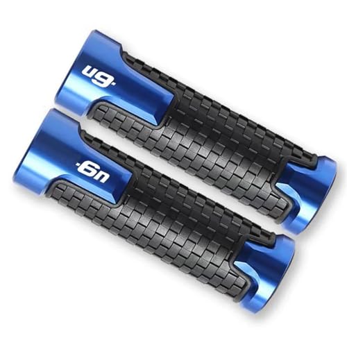 Für Kawasaki Für Ninja Für ER-6N 2006-2018 Für ER6N ER 6N Universal 7/8 "22mm Motorrad Aluminium Anti-Slip Griff Bar Lenker Handgriffe(D)