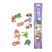 Wild Republic Dog Nature Tube - 8 Piece Realistic Dog Toy Figures For Kids