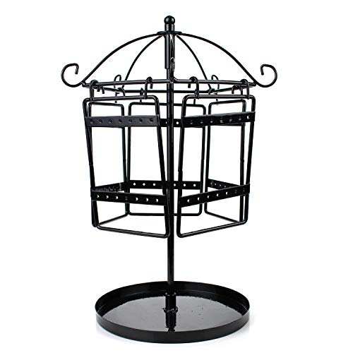 Organizador de Joyas, Soporte para Pendientes (Negro)