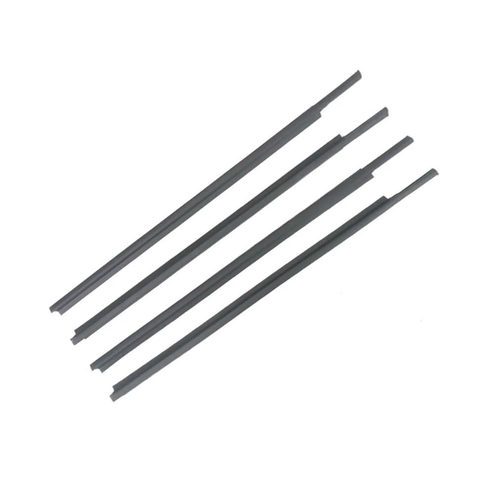 Car Seal Strip for Suzuki for SX4 2007-2013 Hatchback 4PCS/Set Car Outer Windows Rubber Weatherstrip Seal Belt Exterior Moulding Trim