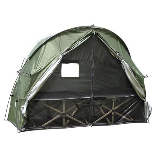 1 Person Cot Tent with Breathable Mesh Door and Screen...